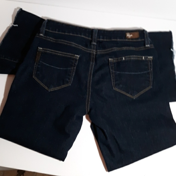 Paige 26 raw hem jeans boot cut - Picture 4 of 4